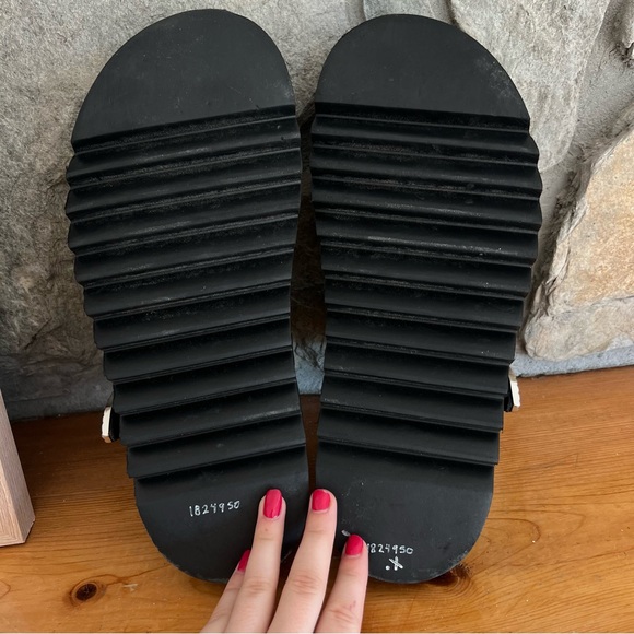 TOGA VIRILIS Men’s Black Eyelet Metal Sabot Slip-on Loafers Embellished Slippers - Picture 7 of 9